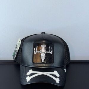 Goorin Bros the farm DEAD Leather hat cap